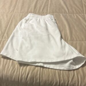 Aerie High Waist White Shorts